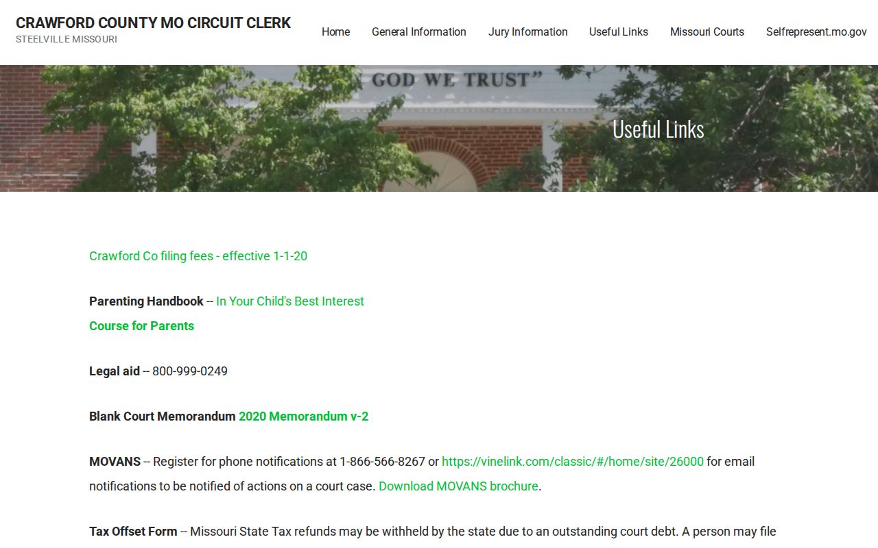 Crawford County court docket clerk resources source image